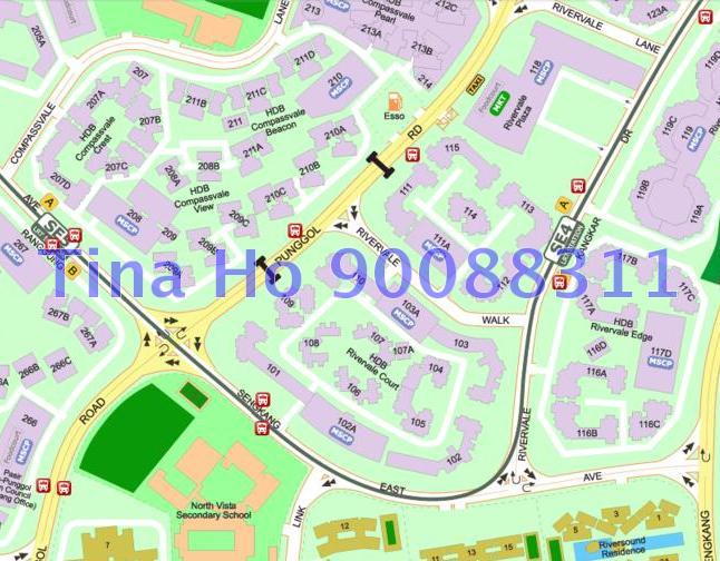 Blk 104 Rivervale Walk (Sengkang), HDB 4 Rooms #104232062